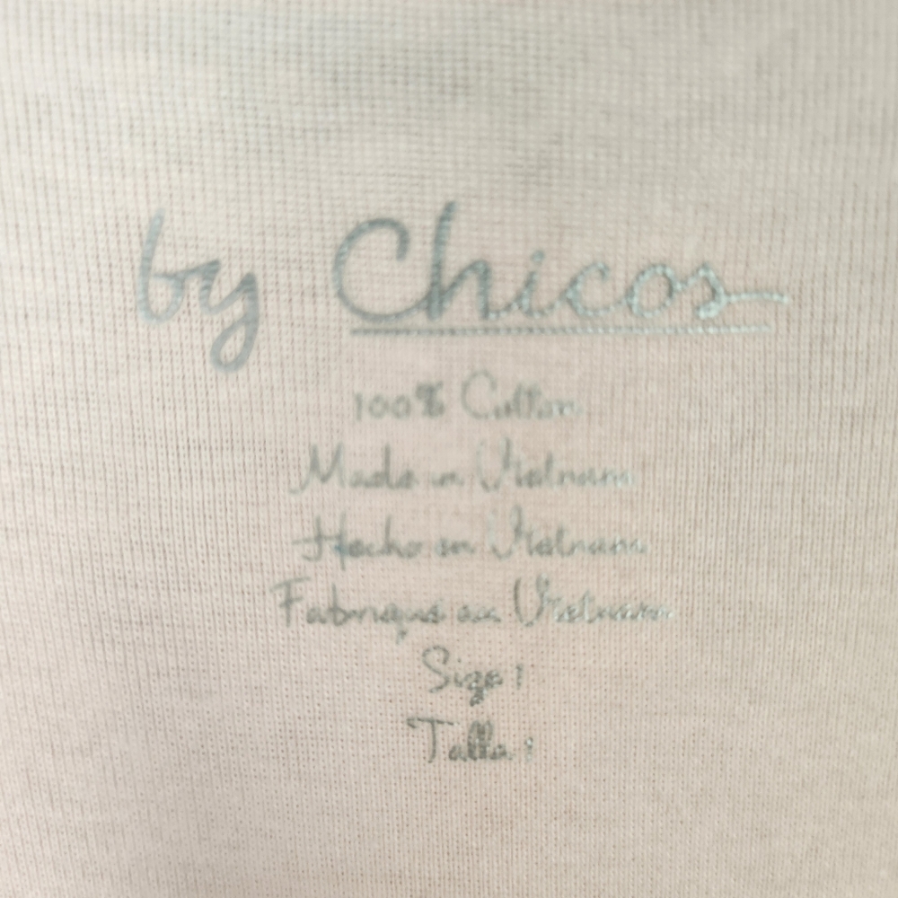 NWT Chico's Bella‎ Top Basic Knit Short Sleeve T-Shirt Whisper Pink (1/ M) #648 - Picture 7 of 11